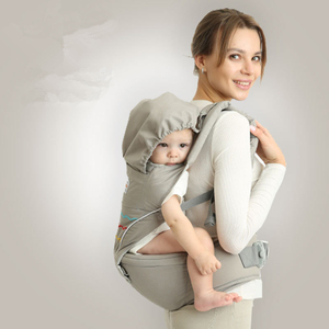 Porte-bébé de conception ergonomique enveloppement amélioré soutien lombaire mains libres porte-bébé porte-bébé nouveau-né porte-bébé - Product Image 4