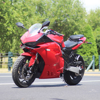Moto électrique de course super performante, vitesse de 80 km/h, batterie au lithium, moto sportive électrique
