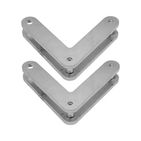 Kit quincaillerie pour porte pivotante de 15 pouces à deux sections, bricolage