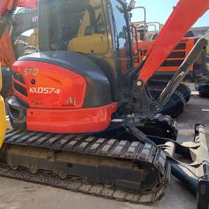 Gebruikt KX057-4 hydraulische rupsgraafmachine, 5 ton, weinig draaiuren, Japan. - Product Image 2