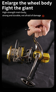 KALIOU New Arrival T558-T562 SUD-8000-14000 Seawater Spinning <strong>Reel</strong> 20kg Max Drag Metal Spinning Fishing <strong>Reels</strong> - Product Image 4