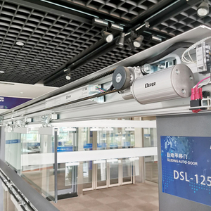 Opérateur de porte <span class=keywords><strong>coulissante</strong></span> automatique en verre commercial intérieur de haute qualité et à bas <span class=keywords><strong>prix</strong></span> 125A avec capteur - Product Image 5