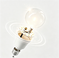 Composants d'ampoules LED SMD Premium à alimentation directe, boîtier en aluminium recouvert de plastique et pièces de rechange pour perles de lampe LED