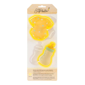 Moule à biscuits en plastique Sweet Sugarbelle pour bébé, pour fondant, pâte à sucre, biscuits, glaçage royal - Product Image 1