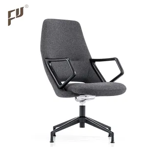 नई डिजाइन आराम कार्यालय आगंतुक कुर्सियों पहियों के बिना कीमत चीन