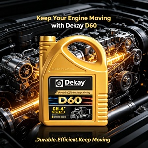 Aceite de Motor Diésel Dekay OEM Personalizable API CH-4 SAE 20W-50, Lubricante Automotriz Antioxidante para <span class=keywords><strong>Camiones</strong></span> de Minería Pesada - Product Image 2