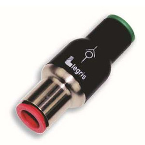 Válvula de Retención de Doble Manguera Parker Legris 7996 08 00, Puerto de 1/2 Pulgada, para Agua - Product Image 1