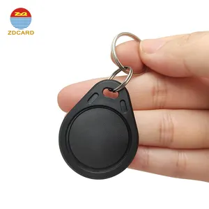 Waterproof ABS NFC Tag 13.56Mhz MIFARE Classic 1K Key Chains Programmable RFID Key Fob