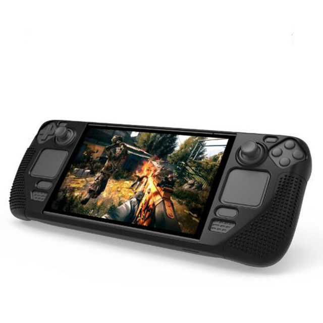 Silicone Protective Case for Steam Deck Console Skin Cover Shell Gaming Accessories Protective Cover Shell Soft Silicone Case