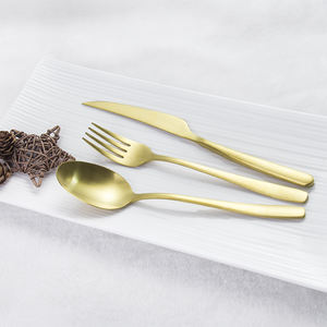 بيع مباشر من المصنع إعداد طاولة طعام غير لاصقة طقم ملوي مع سكين - Product Image 5