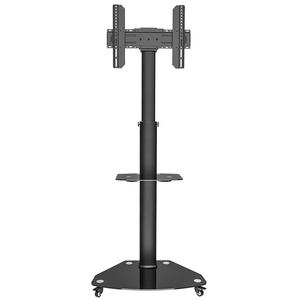 حامل أرضي متحرك من الألومنيوم للتلفزيون وشاشة LCD محمولة على Vesa وعربات العجلات - Product Image 3