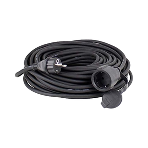 <span class=keywords><strong>Rallonge</strong></span> en caoutchouc <span class=keywords><strong>10m</strong></span> IP44 Protection extérieure 16A 230V - Product Image 1