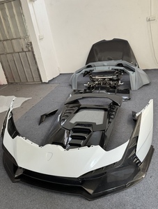 Parachoques Delantero y Trasero Modificado Tecnica para <span class=keywords><strong>Lamborghini</strong></span> <span class=keywords><strong>Hurricane</strong></span> LP580 LP610 EVO, Nuevo Estado, Barras de Protección Traseras, Mejora de Diseño - Product Image 2