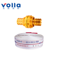 Tuyau d'incendie Volla léger avec doublure en PU, gaine en polyester, pour évacuation d'eau, extinction d'incendie et irrigation de jardin, 30m, 2.5MPa, résistant aux éclats
