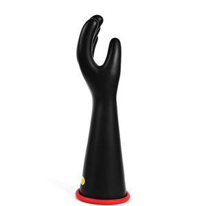 Elektronik üretim 20kv sarı LLabel sınıf <span class=keywords><strong>2</strong></span> ASTM D120 standart PPE elektrik eldivenleri - Product Image 2