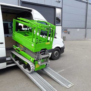 2m-16m Crawler nâng chiều cao thủy lực Scissor Lift tự động thủy lực tự hành Scissor Lift - Product Image 1