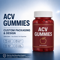 Usine OEM/ODM – Vitamines pour adultes sous marque privée – Gommes au vinaigre de cidre antioxydant pour la perte de poids et la santé intestinale