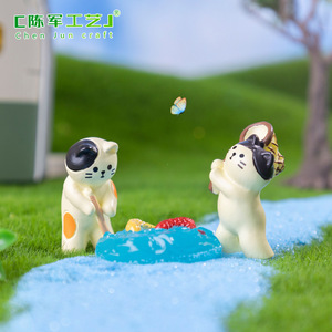 Micro-paysage Weij, pique-nique, <span class=keywords><strong>maison</strong></span> de poupée de style japonais, accessoires décoratifs DIY, petites décorations <span class=keywords><strong>pour</strong></span> voiture et bureau - Product Image 4
