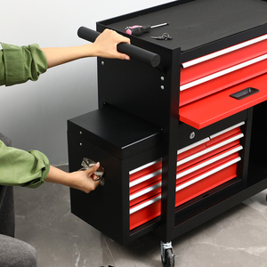 Garaj ve atölye kullanımı için slayt-out çok çekmeceli OEM özelleştirilebilir haddeleme takım dolabı - Product Image 3