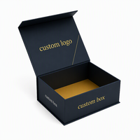 Boîtes rigides personnalisées de luxe en gros avec logo, boîtes pliantes en papier avec fermeture magnétique, boîte cadeau magnétique
