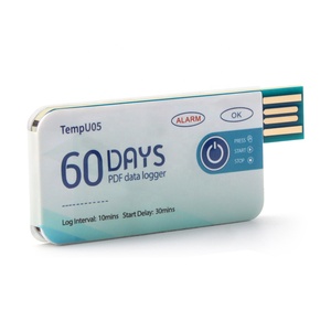 Thu thập dữ liệu PDF di động, ghi nhiệt độ dùng một lần, dữ liệu báo cáo USB sinh học/y tế ghi chính xác cao - Product Image 2