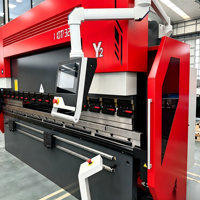 Presse plieuse hydraulique CNC |   Machine à cintrer les tôles métalliques avec conception de protection sécurisée pour une utilisation prolongée en atelier et système Delem