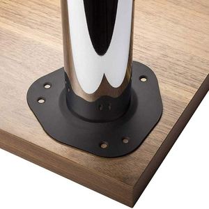 Cold Rolled Steel & Plastic Furniture Legs-Modern Decorative Feet for Hospital & Outdoor Use Adjustable Height - Product Image 6