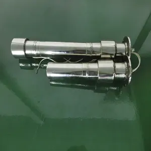 Boru şeklindeki ultrasonik temizleme dönüştürücü tüp ultrasonik reaktör ayırma emülsiyon homojenizasyon arıtma