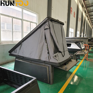 Huntoo Nuevo Diseño Toldo Superior Abatible para Camioneta con Cama King Size y Tienda de Techo para Tacoma - Product Image 6