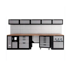 Armoires à outils d'établi en acier inoxydable Équipement d'atelier de <span class=keywords><strong>garage</strong></span> - Product Image 1