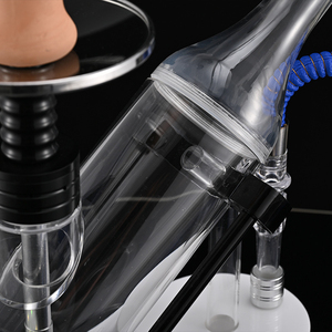 Customized Middle Eastern Acrylic Arabic Water Bottle Yellow Transparent <b>Cube</b> <b>Light</b> Luxury KTV Bar Nightclub Water Smoke - Product Image 3