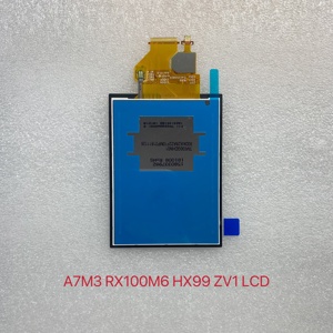 ใหม่จอแสดงผล LCD ดั้งเดิมสำหรับโซนี่ ILCE-7M3 A7M3 A7III RX100M6 <span class=keywords><strong>Z</strong></span>-<span class=keywords><strong>V1</strong></span> กล้องดิจิตอลอะไหล่ซ่อมพร้อมแสงไฟและระบบสัมผัส - Product Image 4