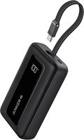 Banque d'alimentation Anker Zolo 45W Max Charge rapide 20 000 mAh Double câbles USB-C intégrés Chargeur portable 10 000 mAh