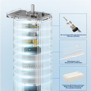 Sistema de Cortinas Eléctricas Inteligentes WiFi <span class=keywords><strong>HUAWEI</strong></span>, Motor de Cortina Automático con <span class=keywords><strong>Control</strong></span> <span class=keywords><strong>Remoto</strong></span> por Aplicación Tuya y Riel Ajustable para el Hogar - Product Image 5