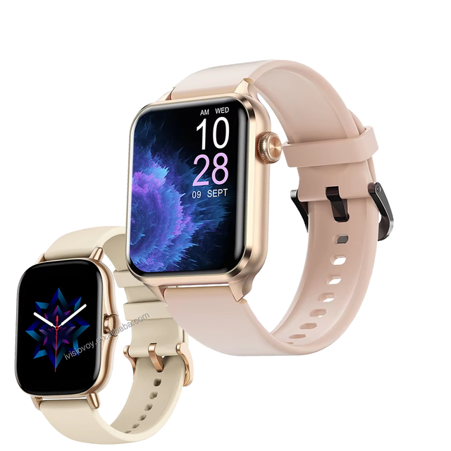High Quality Smartwatch Multi-Sports Fitness Tracker Health Tracking Calorie Consumption Monitor TFT Display Square Shape