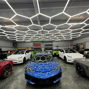 SUEZ Alta Qualidade Fábrica Fornecimento Levou hexágono garagem iluminação Para Oficina De Carro Garagem Lâmpada - Product Image 1