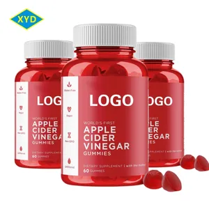 Melhor suplemento saudável perda de peso goma doces atacado orgânico apple cider vinagre gomas