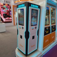 Nouvelle station de mangeur de billets de rachat de compteur de loterie en métal langue espagnole pour les jeux de billets de rachat d'arcade