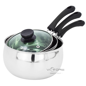 Juego <span class=keywords><strong>de</strong></span> utensilios <span class=keywords><strong>de</strong></span> cocina <span class=keywords><strong>de</strong></span> fondo único, 6 piezas <span class=keywords><strong>de</strong></span> sartén, 14/16/18cm, <span class=keywords><strong>precio</strong></span> barato - Product Image 2