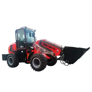 Heavy Duty Multi Front End Loader 3 m3 Bucket 4 Wheel Drive 5 Ton Big Mine Loader With Telescoping Telescopic Loader