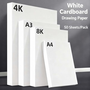 <span class=keywords><strong>Papier</strong></span> cartonné en pâte de bois recyclable <span class=keywords><strong>blanc</strong></span> A4/A3 160-300 g/m² Épais pour le <span class=keywords><strong>dessin</strong></span>/l'impression/l'artisanat/le bricolage/les projets artistiques Utilisation au bureau Mandik - Product Image 2