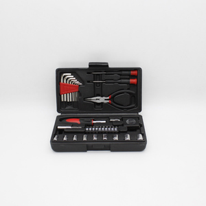 Kit d'outils cadeau promotionnel de 35 pièces ensemble d'outils de <span class=keywords><strong>bricolage</strong></span> à la main de réparation à domicile comprenant une pince clé hexagonale ruban à mesurer - Product Image 3
