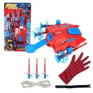 new product ideas 2024 Spider Web Shooters Toy Spider Anime Two bullets fired Safety Wrist Laucher role-play Toys Games For Kids