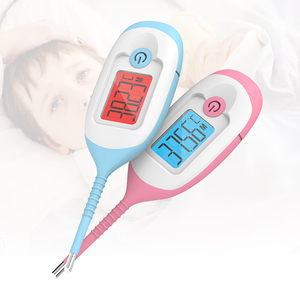 OEM Dual-Mode 10 Second Predictive Waterproof Lcd Thermometers Fever Thermometer <strong>Alarm</strong> Rectal Armpit <strong>Digital</strong> Thermometer - Product Image 1