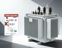 Transformateur haute tension 11 kV, type refroidissement à l'huile, transformateur de distribution 250 kVA avec certification CE