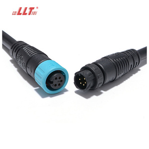 <span class=keywords><strong>Connecteur</strong></span> d'éclairage LED extérieur <span class=keywords><strong>étanche</strong></span> LLT 110V 10A M12 2 <span class=keywords><strong>3</strong></span> 4 5 <span class=keywords><strong>pôles</strong></span> mâle/femelle pour écran LCD - Product Image 2