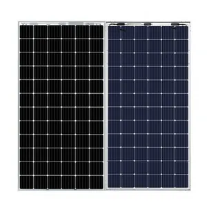 New Arrived Mono Solar PV Module 360watt 370wp 380w bifacial solar panels for home solar system