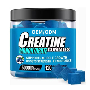 <b>Creatine</b> <b>Monohydrate</b> Gummies Blueberry Flavor Strengthen and Muscle Support Energy Recovery Customize Brand Available - Product Image 4