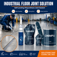 Mastic élastique auto-nivelant pour sols, réparation de fissures, anti-fissuration, mastic PU robuste pour joints de ponts, scellant de joint fiable