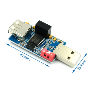 Isolateur USB 4 voies, module d'isolation USB vers USB, carte de protection de couplage ADUM3160 - Product Image 3